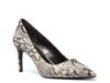 Alina Flex Pump Ivory/Black Snake Print view