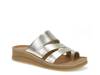 Fresha Wedge Sandal Champagne Synthetic view