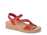 Frolick Wedge Sandal Red view