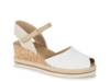 Acadia Wedge Sandal White view