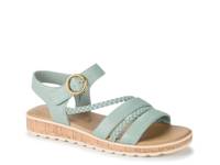 Gwyneth Sandal Dark Green view