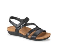 Jinna Wedge Sandal Black view