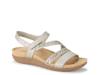 Jinna Wedge Sandal Light Brown view