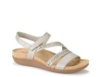 Jinna Wedge Sandal Taupe view