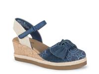 Arabelle Wedge Sandal Denim Blue view