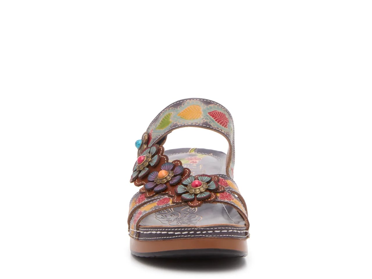 Hatzis Wedge Sandal