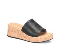 Savia Wedge Sandal Black view