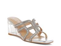 Caqueta Wedge Sandal Silver Metallic view
