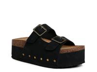 Impala Platform Sandal Black view