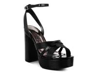 Socialite Platform Sandal Black view