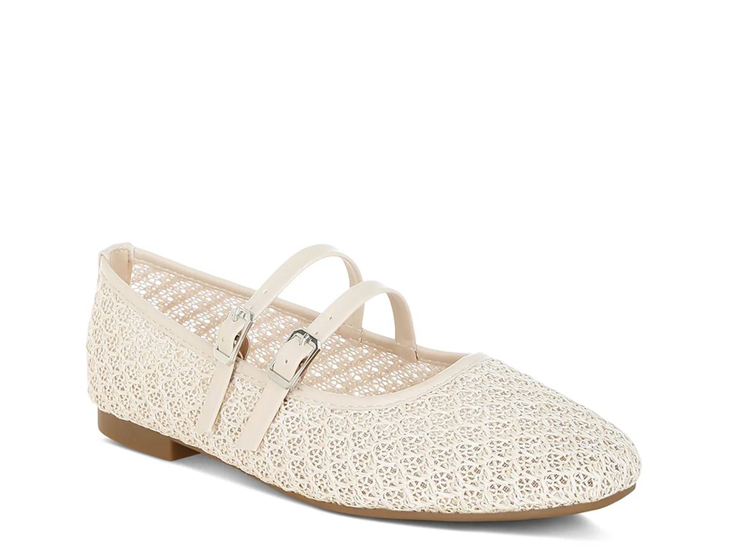 Warena Mary Jane Ballet Flat