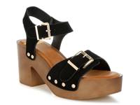 Lhasa Platform Sandal Black view