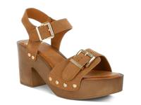 Lhasa Platform Sandal Dark Brown view
