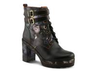Willaria Platform Bootie Black view