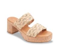 Cairo Platform Sandal Taupe view
