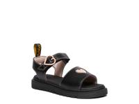 Marlowe Hearts Sandal - Kids' Black/Pink view