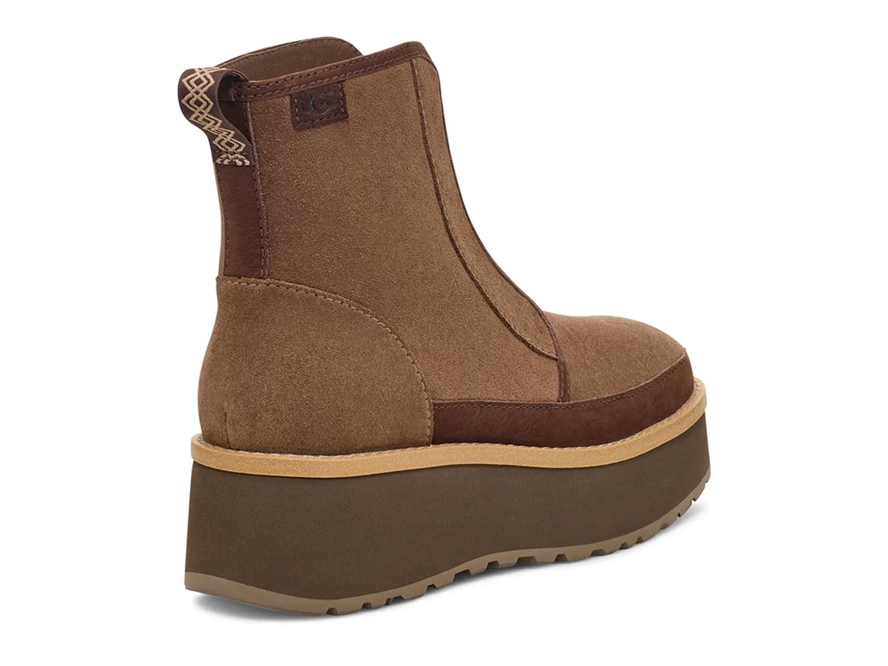 Cityfunc Zip Water-Resistant Platform Bootie