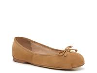 Zane Ballet Flat Tan Suede view