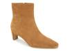 Justice Bootie Caramel Suede view
