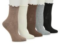 Neutral Pontelle Women's Ankle Socks - 5 Pack Multicolor view