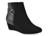 Chaise Wedge Bootie Black view