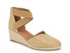 Orya Wedge Sandal Beige Raffia view