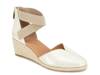 Orya Wedge Sandal Platino view