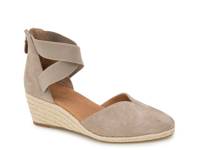 Orya Wedge Sandal Mushroom Grey view