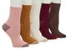 Cable Wide Welt Women's Quarter Socks - 5 Pack Multicolor view