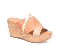 Addie Wedge Sandal Orange view