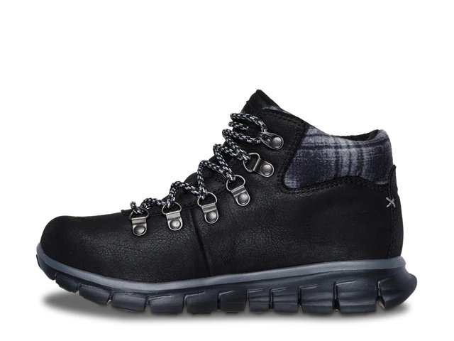 Synergy Plaid Mood Bootie