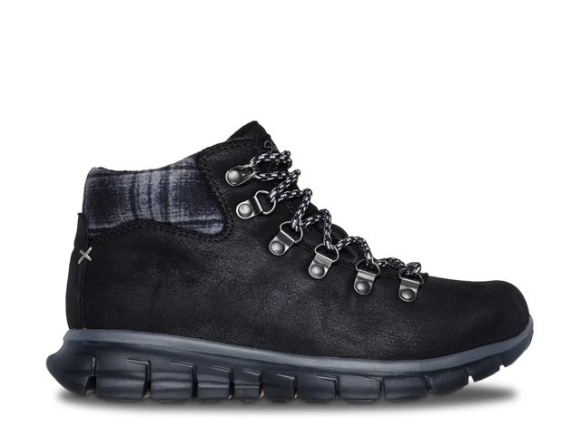 Synergy Plaid Mood Bootie