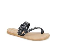 Silas Sandal Black Synthetic view