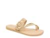 Silas Sandal Beige Fabric view