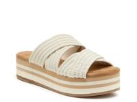 Bohdi Platform Sandal Taupe view