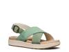 Elle Luxe Cross Sandal Dark Green view