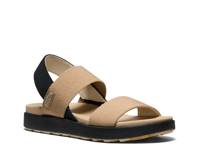 Elle Backstrap Sandal Light Brown view