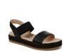 Diana Platform Sandal Black view
