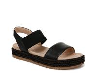 Diana Platform Sandal Black view