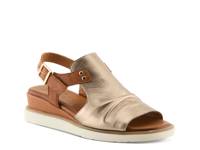 Locals Wedge Sandal Cognac/Gold view