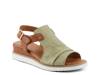 Locals Wedge Sandal Dark Green view