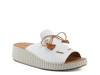 Nevelle Wedge Sandal White view
