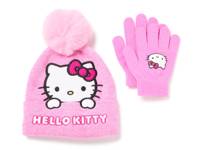 Hello Kitty Kids' Beanie & Glove Set Light Pink view
