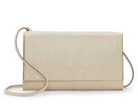 Dory Leather Wallet Off White view