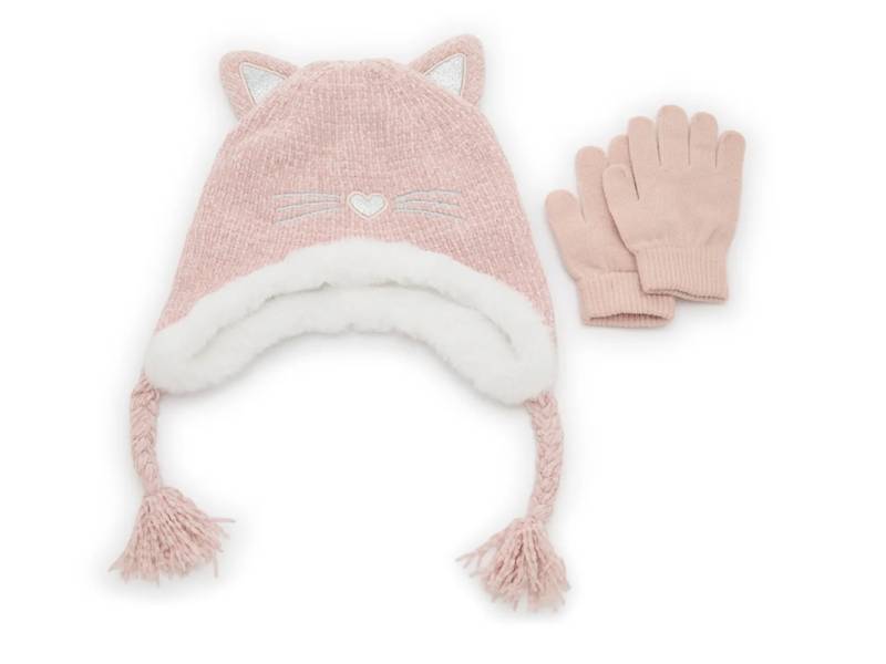 Cat Kids' Beanie & Gloves Set