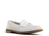 Seaport Penny Loafer White view
