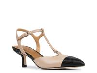 Cyrca Pump Sand/Black Leather view