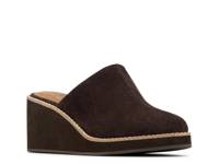 Janella Wedge Mule Dark Brown view