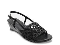 Danza Wedge Sandal Black view