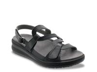 Fani Wedge Sandal Black view